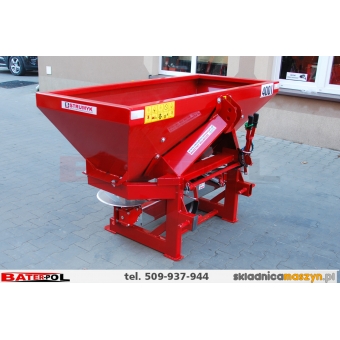 Rozsiewacz nawozów dwutarczowy TYTAN 400L 